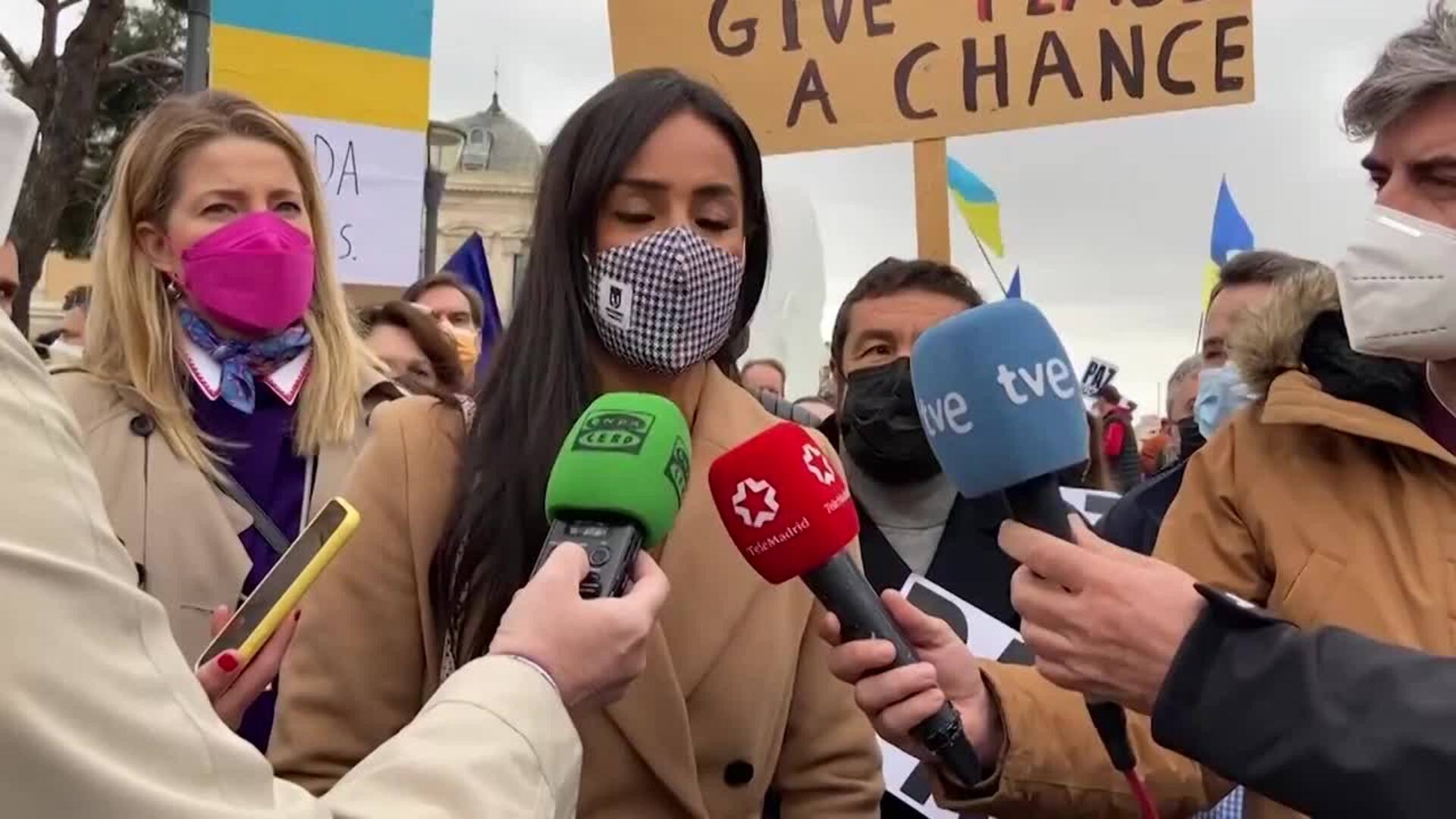 Villacís pide &quot;contundencia&quot; en apoyo del pueblo ucraniano y carga contra IU y Podemos