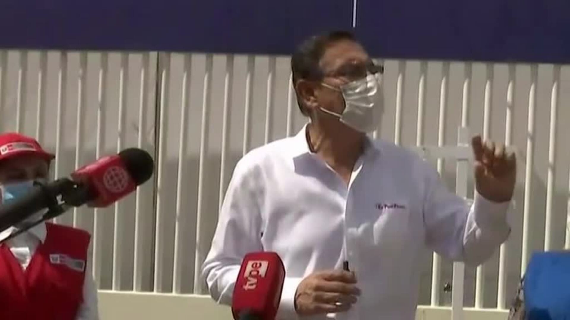 Martín Vizcarra asegura que el ratio de contagios en Perú comienza descender