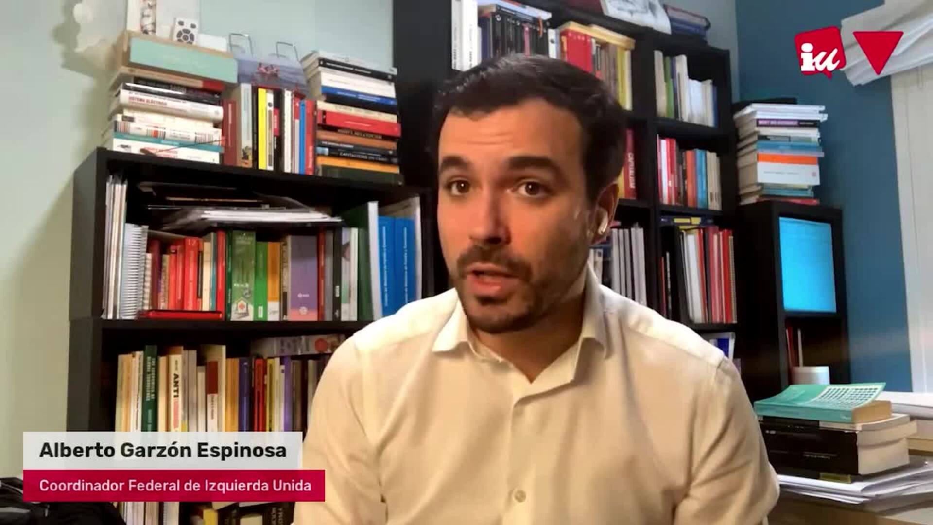 Garzón cree que el 4M no es exportable a toda España