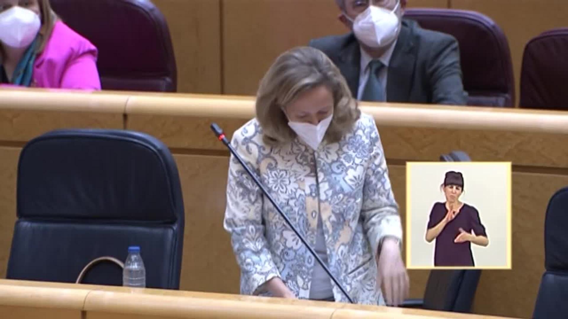 Calviño niega que se discrimine a Madrid con el reparto de fondos europeos