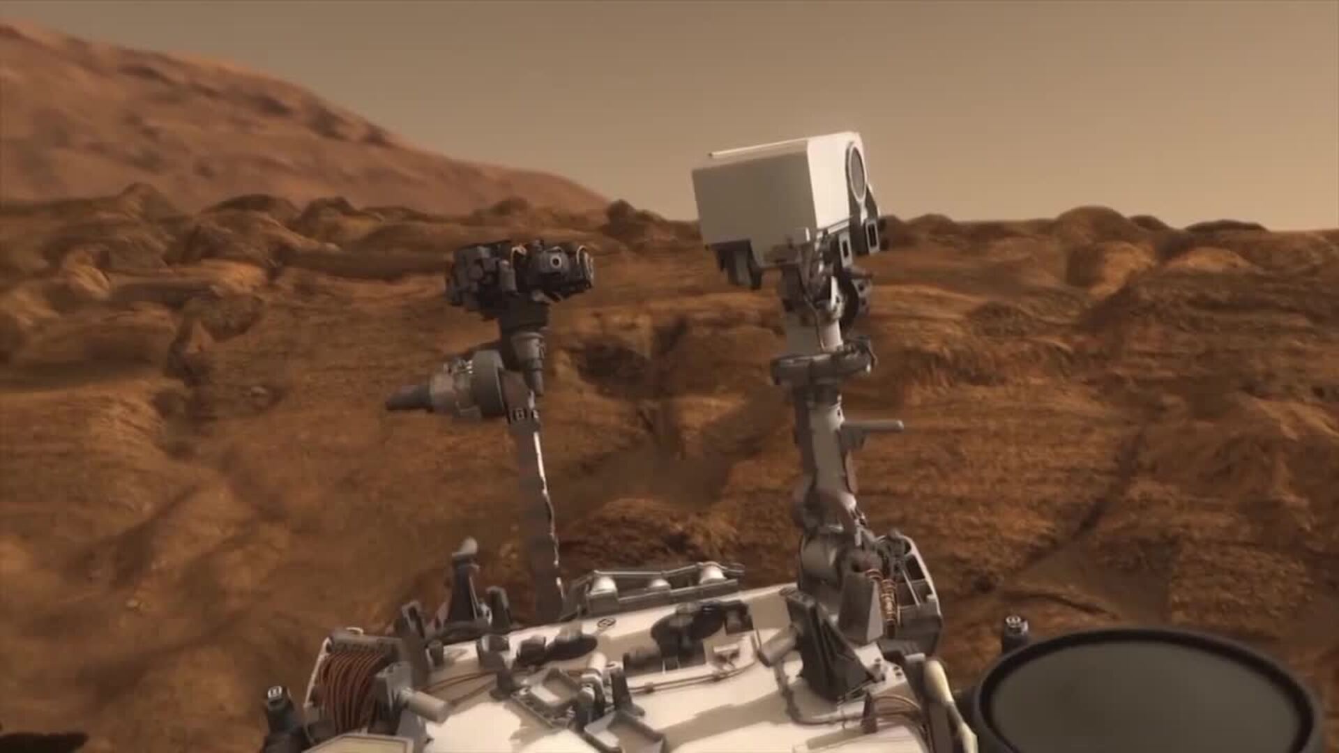El rover Curiosity llega a nuevo escenario en Marte