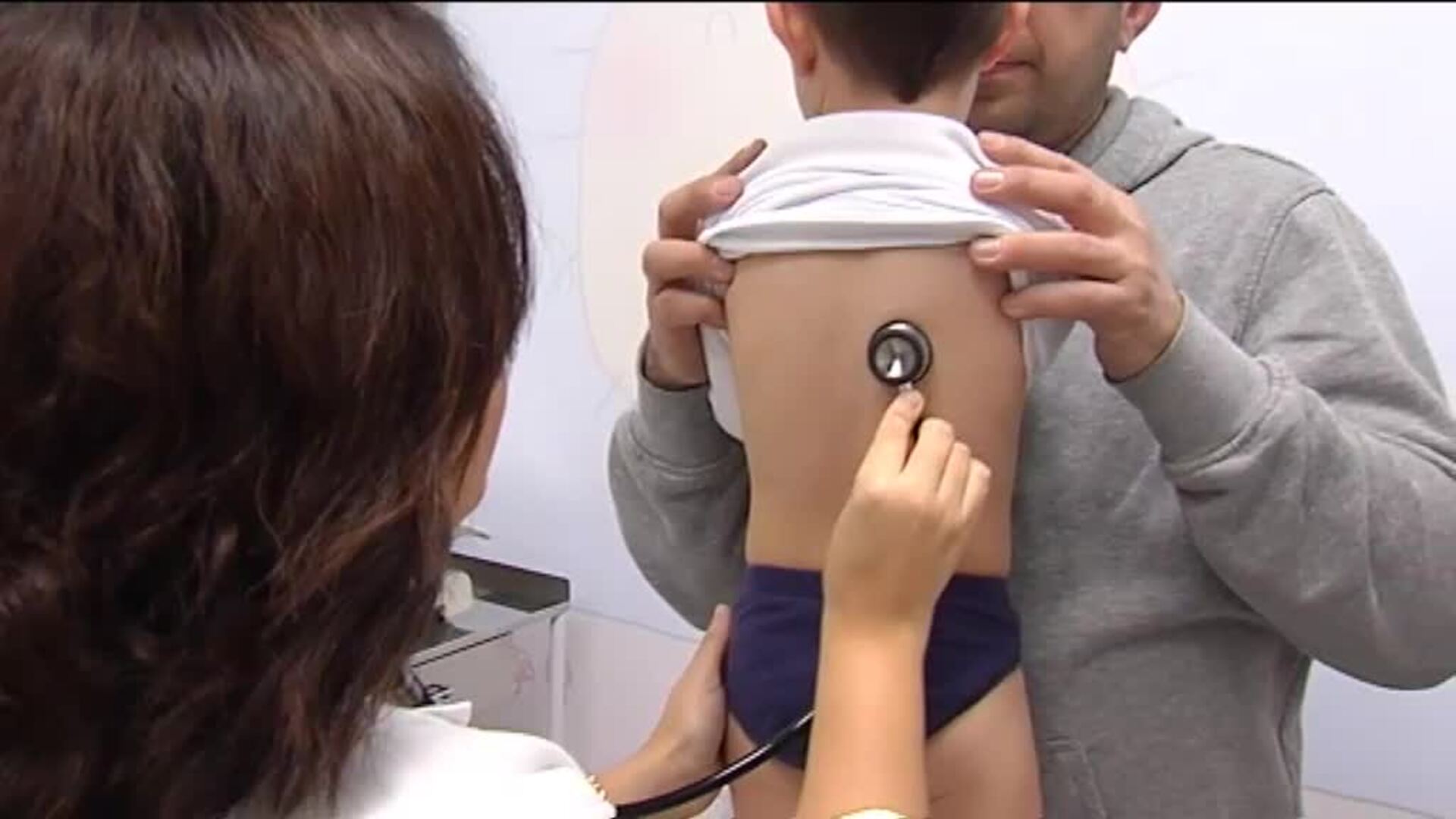 Repunte de casos de bronquiolitis en niños