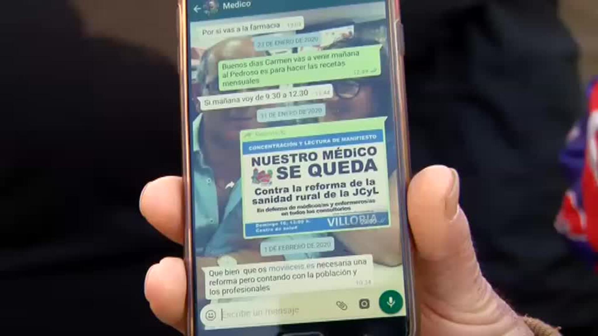 Continúan las protestas por los recortes sanitarios en el interior de Galicia y Castilla y León