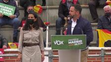 Abascal avisa a los indecisos del peligro de la «veleta azul» y recuerda el Gobierno de la «traición» de Rajoy