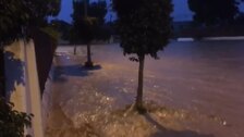 Inundaciones en Alicante: desalojos en nueve municipios y 10.000 abonados sin electricidad