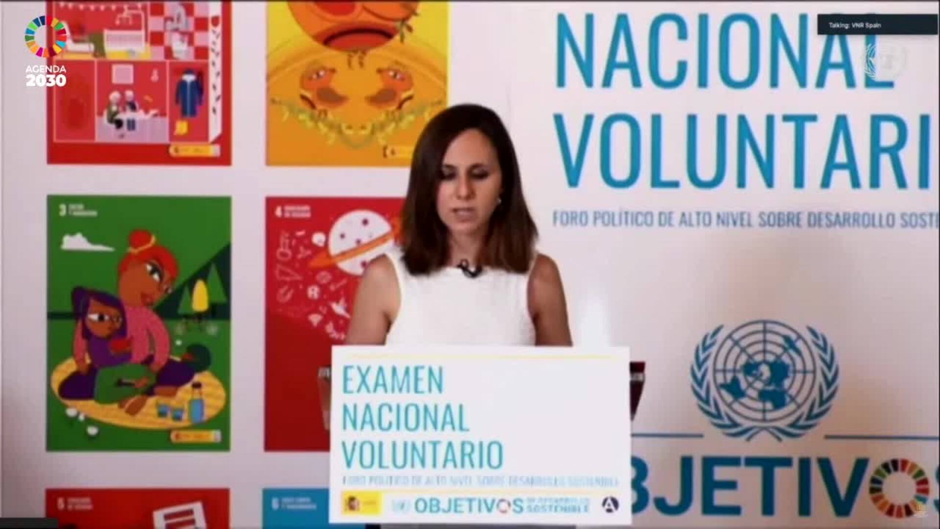 Belarra afirma que la Agenda 2030 debe ser la &quot;hoja de ruta&quot; del Gobierno