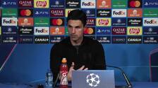 Arteta: "En los dos partidos el mejor ha sido su portero"