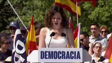 Ayuso defiende un Madrid "que entiende su pluralidad", con "todos los acentos del español"