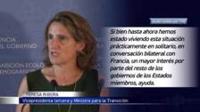 Ribera afirma que «en ocho meses» podría estar operativo el gasoducto en Cataluña para llevar gas a Europa