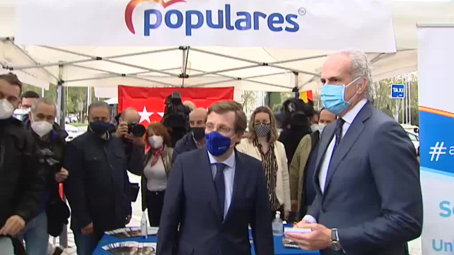 El ataque a la sede de Podemos en Cartagena entra en la campaña madrileña