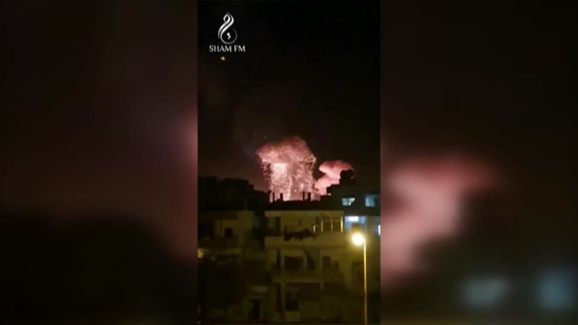 Bombardeo durante la madrugada al puerto marítimo de la ciudad Siria de Latakia