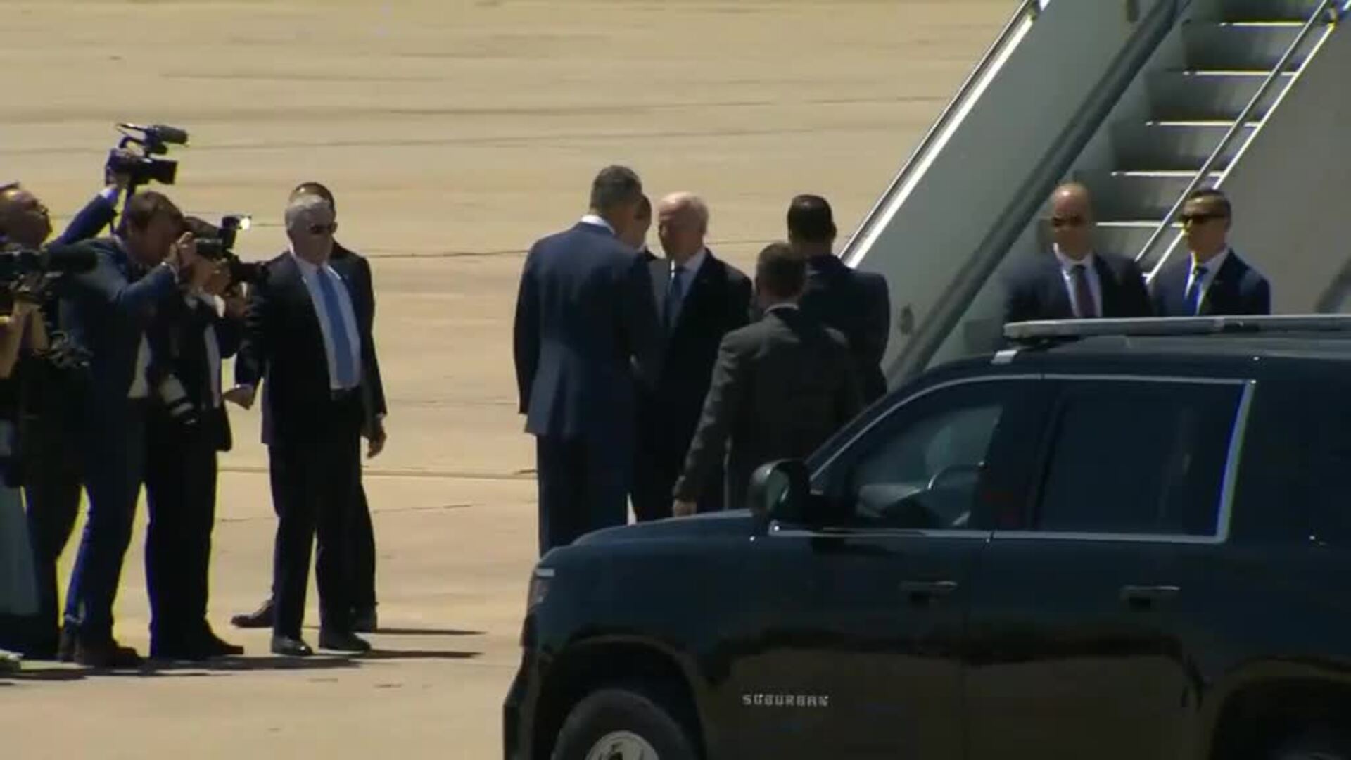 Joe Biden aterriza en España