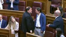 Junqueras, elegido presidente de la Alianza Libre Europea en la Eurocámara