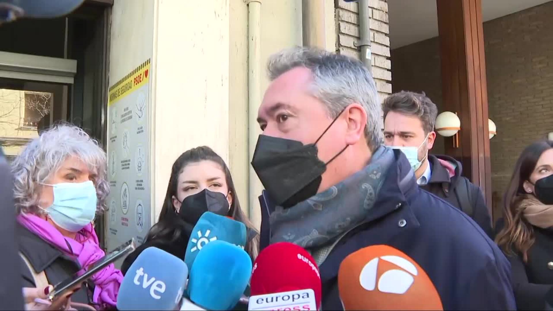 Espadas prevé que los andaluces &quot;reaccionarán&quot; ante la alternativa PP y Vox