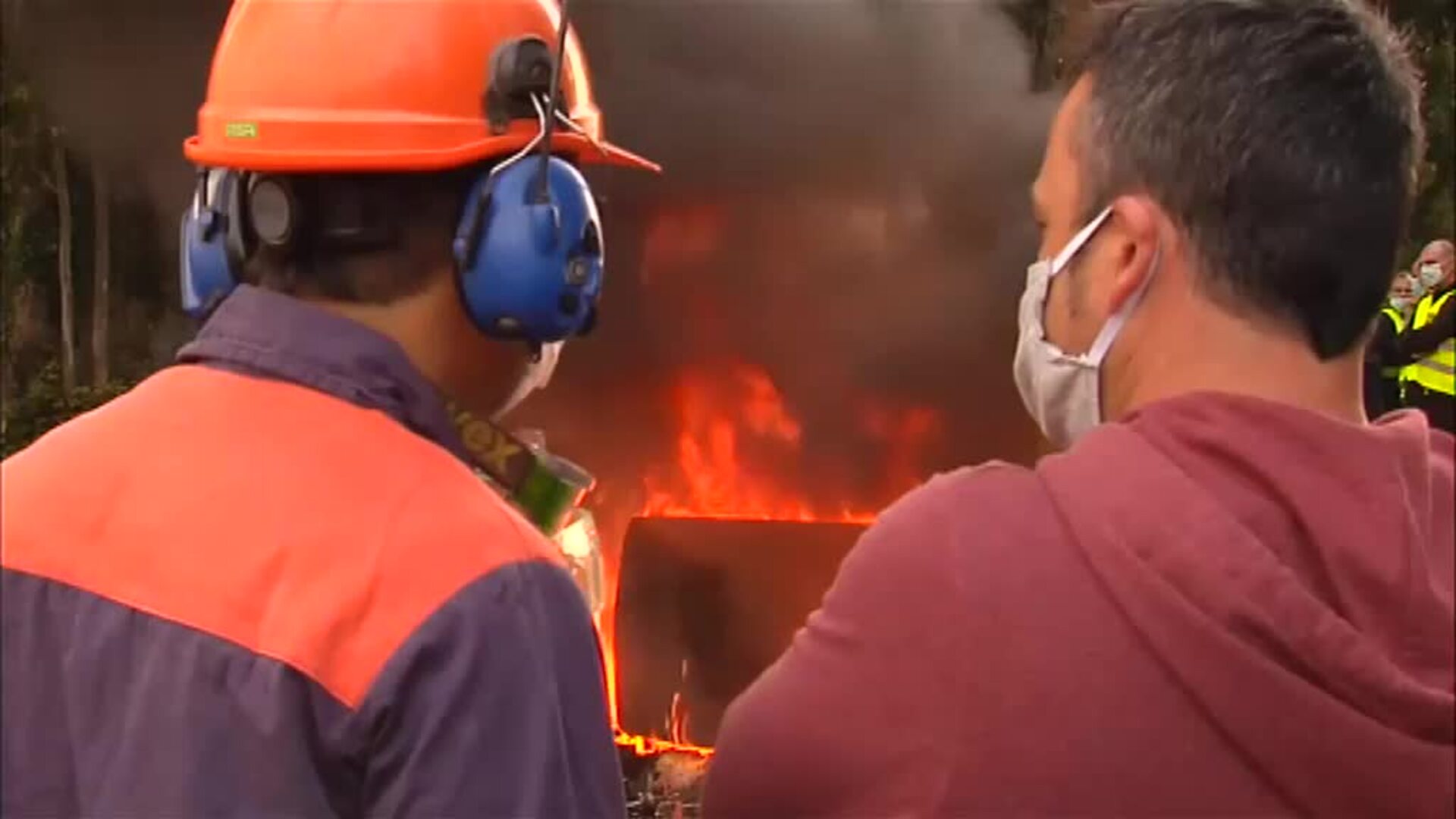 Nueva concentración de trabajadores de Alcoa en Lugo para evitar los 500 despidos que plantea la empresa