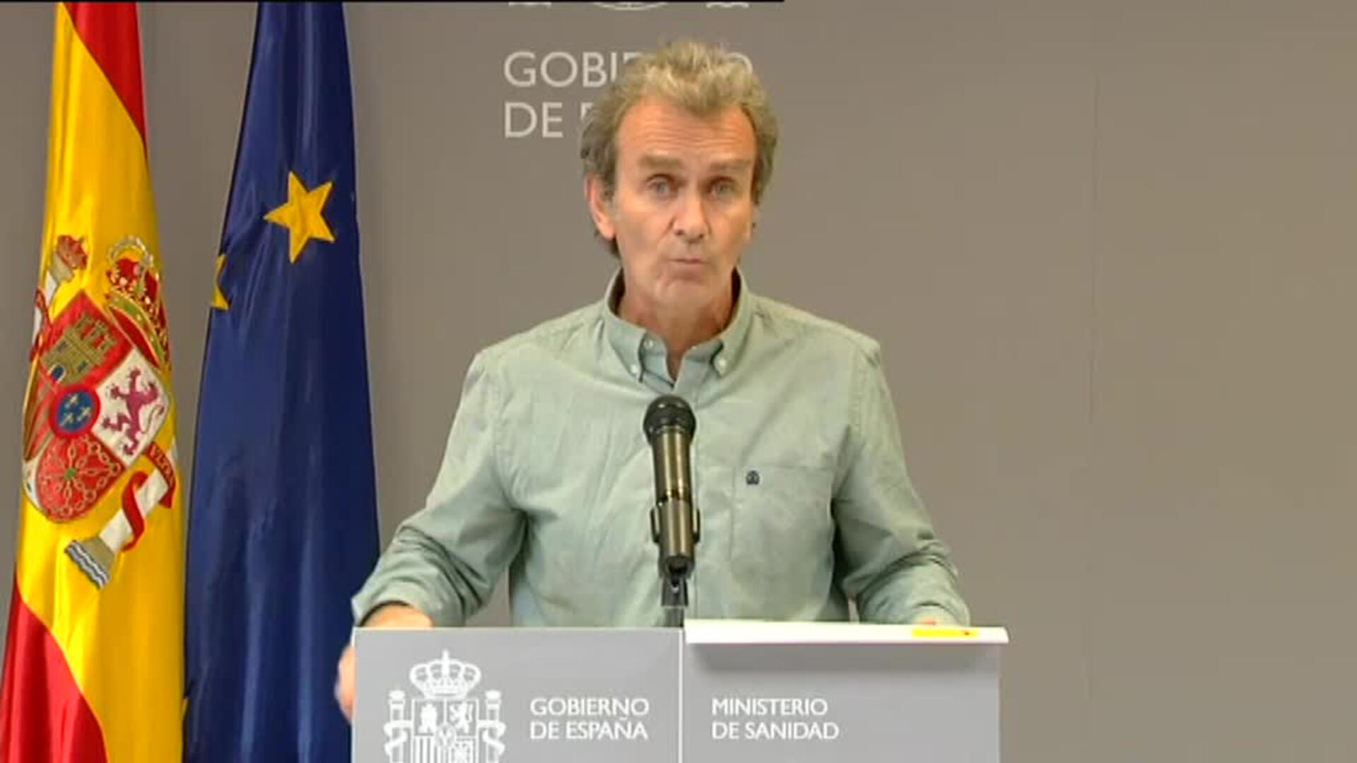 Simón: &quot;En un mes estaremos en cifras favorables para la reducción de muchas medidas&quot;