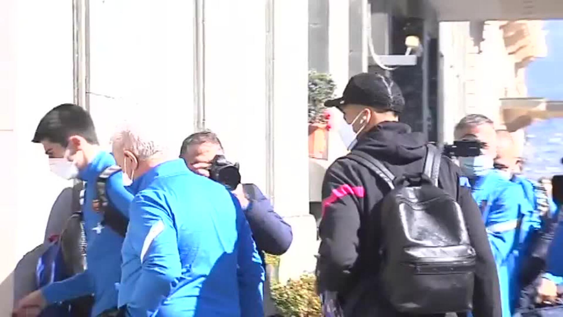 El Barça ya está en Nápoles