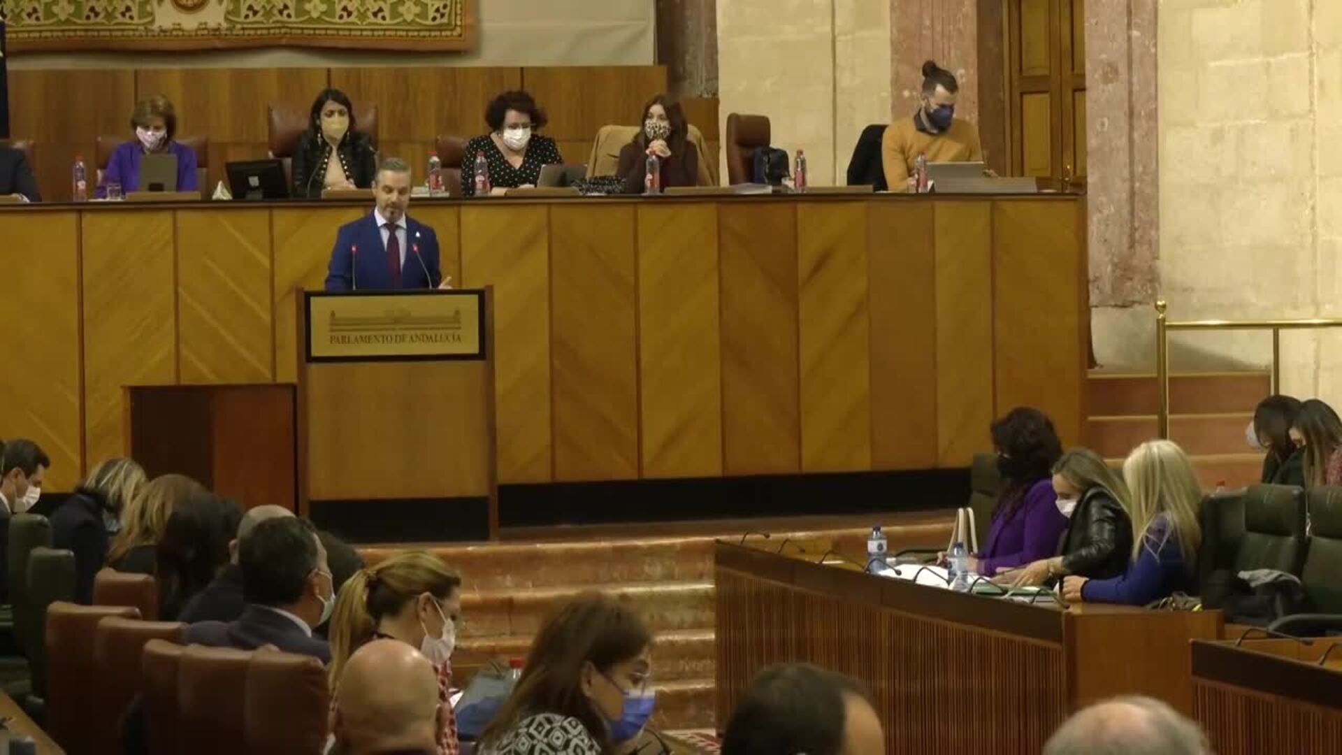 PSOE-A, Unidas Podemos y Vox tumban el Presupuesto andaluz de 2022