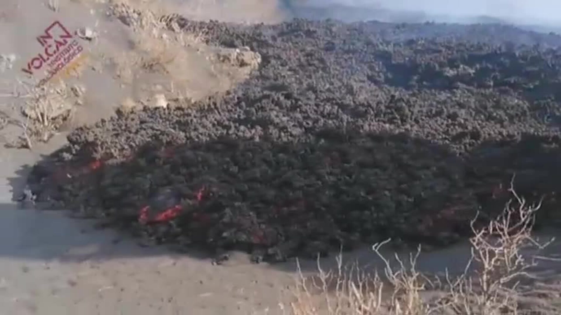 El terreno asolado por la lava tardará en recuperarse 5.000 años, como mínimo