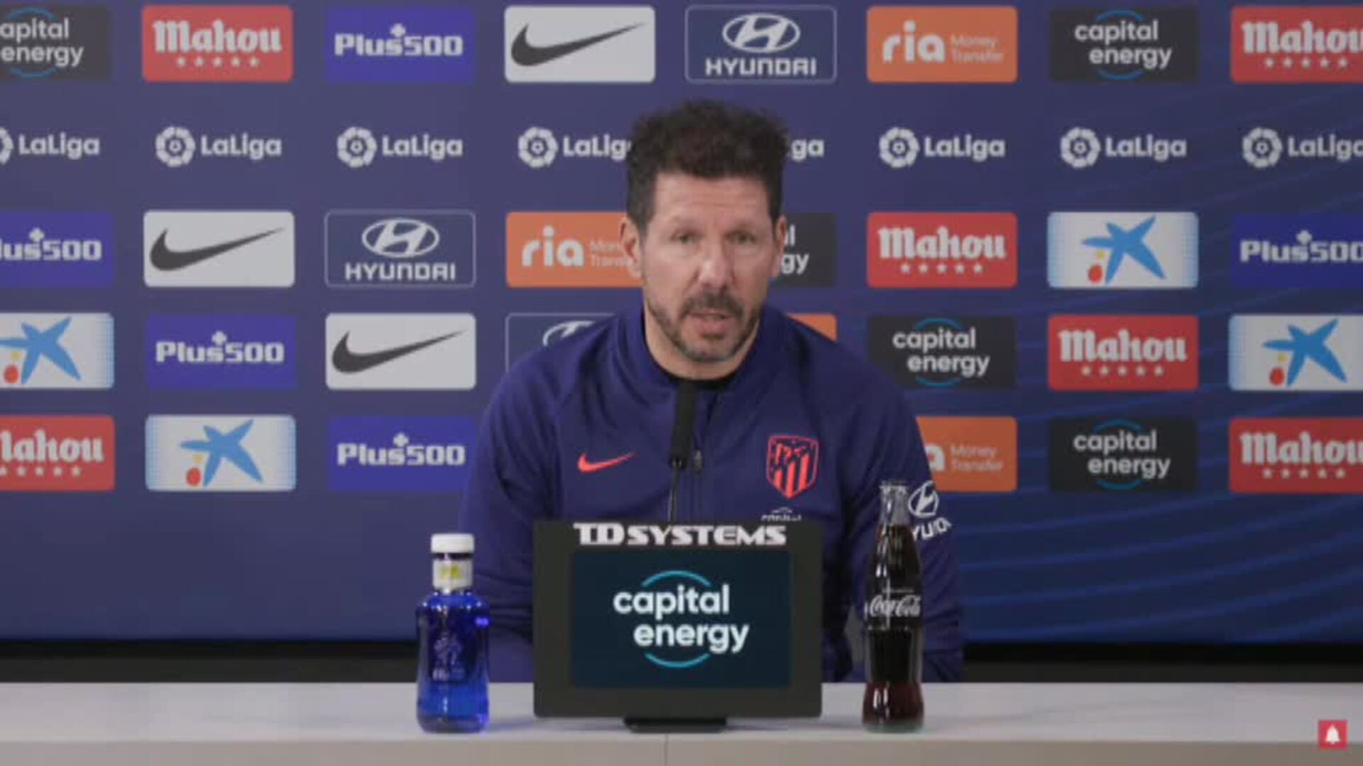 Simeone destaca la &quot;contundencia defensiva&quot; del Real Madrid con la llegada de Ancelotti