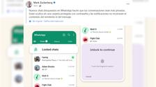 WhatsApp introduce el bloqueo de chats, que protege el acceso a las conversaciones con contraseña