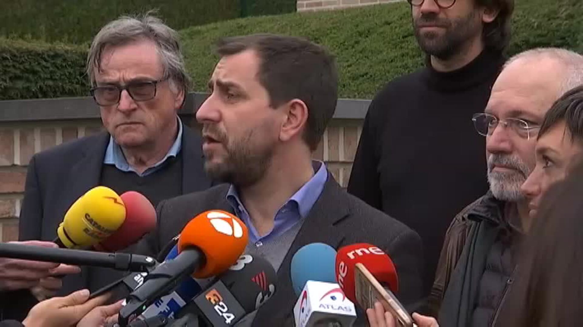 Toni Comín: &quot;Vemos legítimo el uso de los derechos fundamentales&quot;