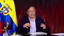 Petro dice que "el mercado del carbón está acabando" y reitera veto a IsraelPetro dice que "el mercado del carbón está acabando" y reitera veto a Israel