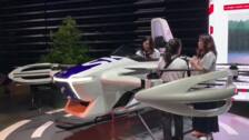 Coches voladores se dejan ver en la feria SusHi Tech de Tokio