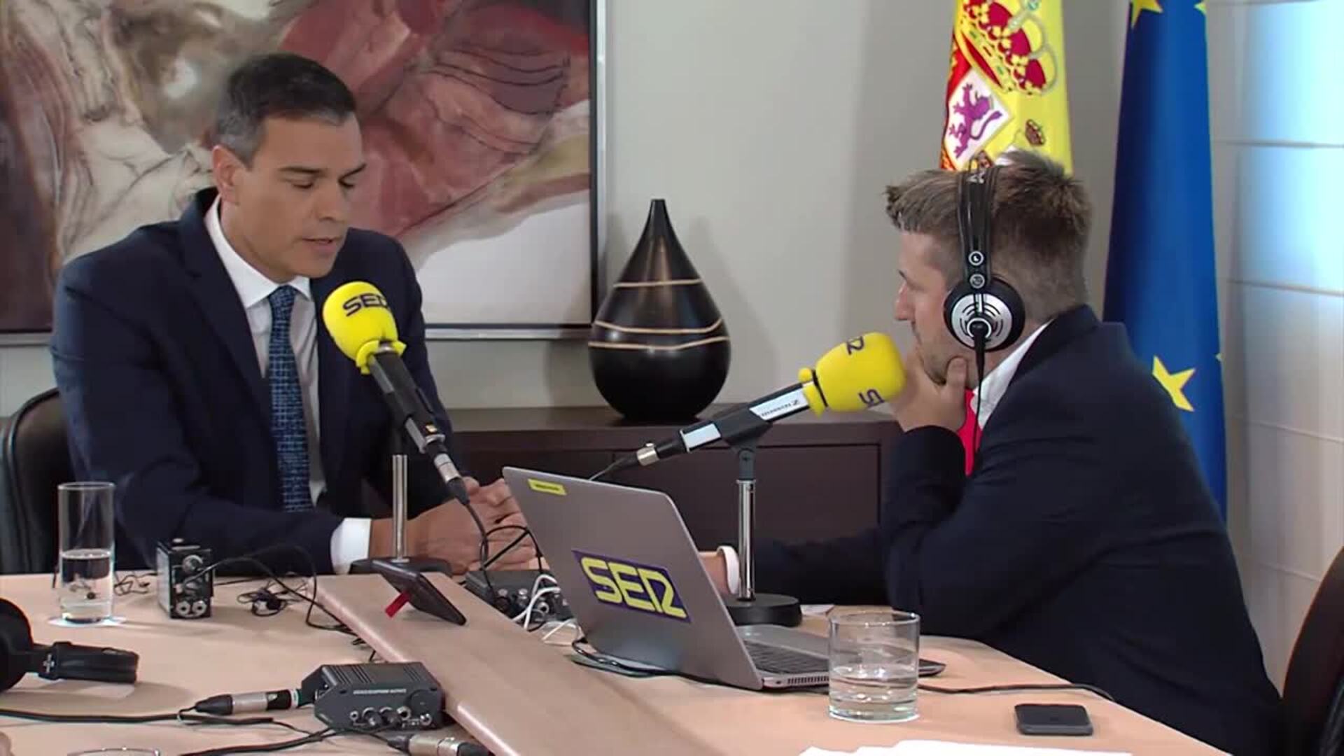 Sánchez acusa a Iglesias de romper negociaciones con consulta &quot;trucada&quot;