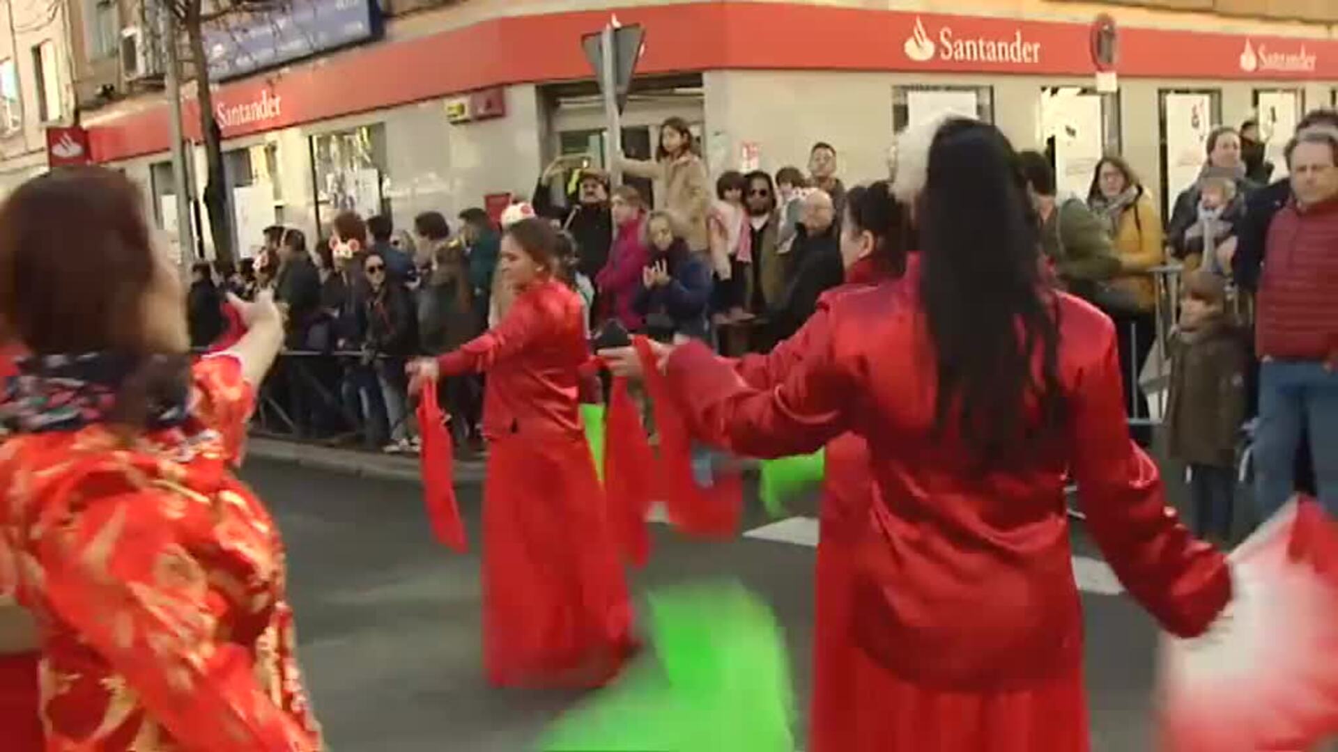 Pasacalles del nuevo año chino