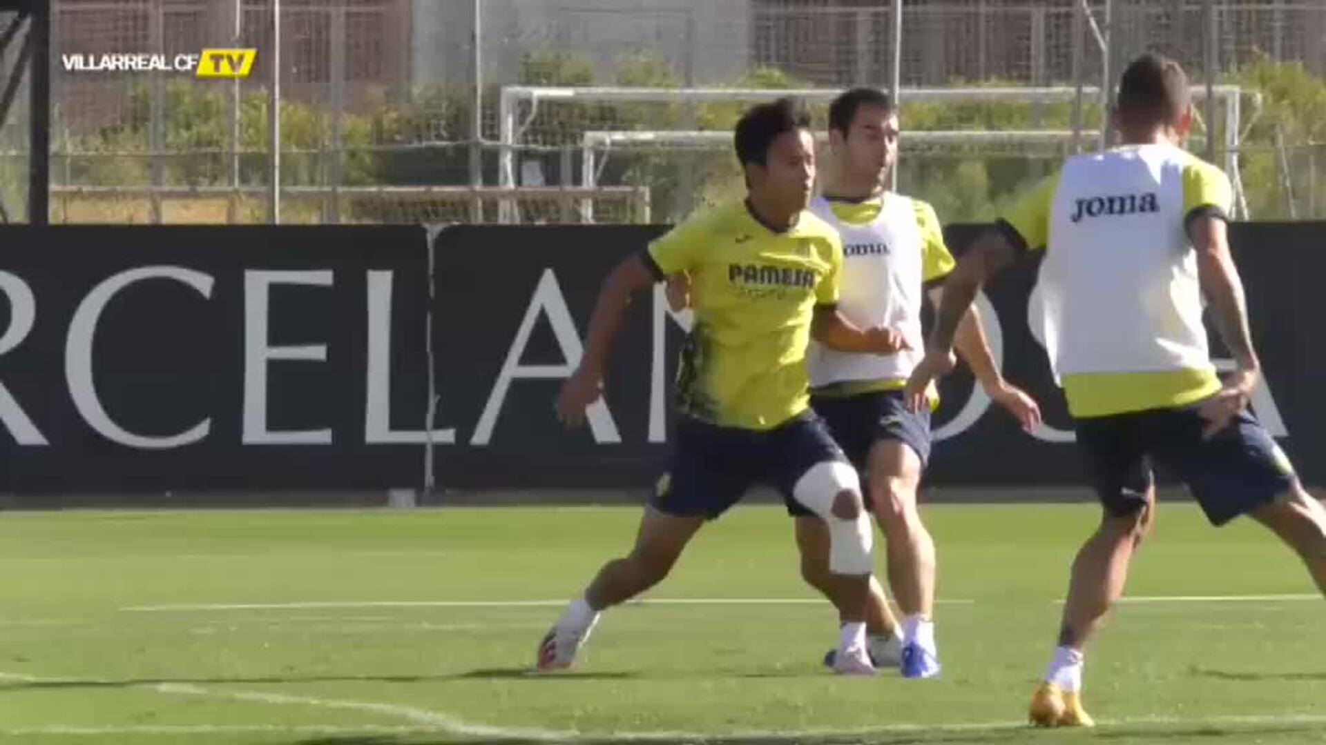 El Villarreal vuelve a los entrenamientos tras empatar con el SD Huesca