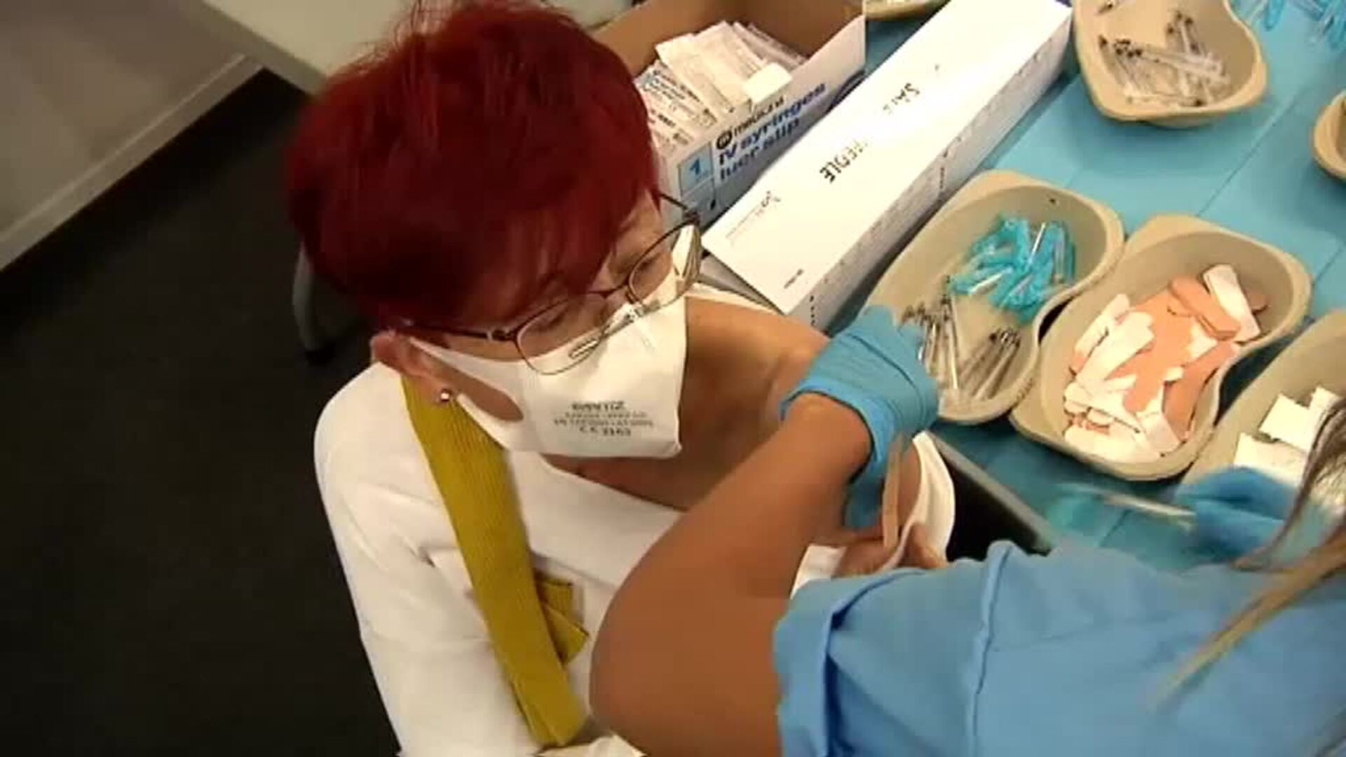 Viernes Santo de vacunación para los más vulnerables