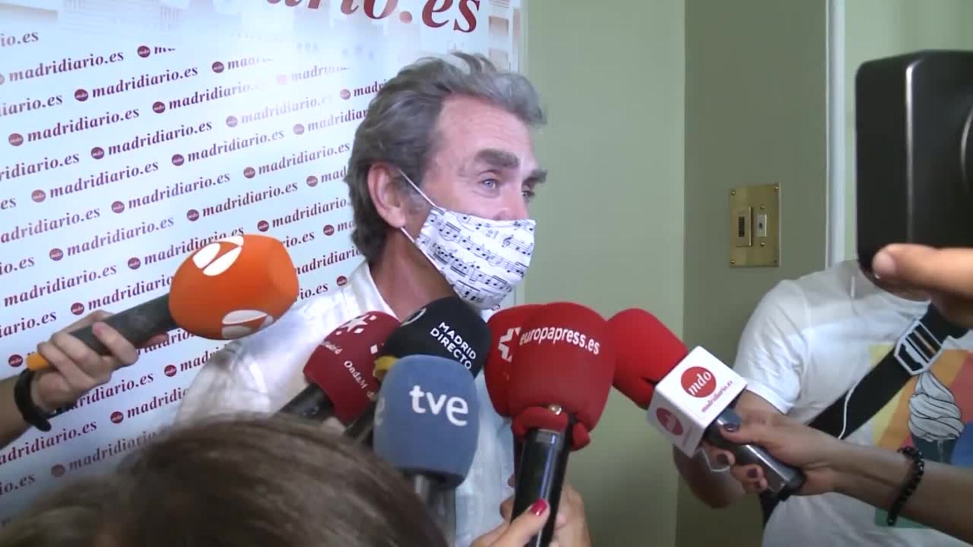 Simón agradece ser galardonado en los XVIII Premios Madrid