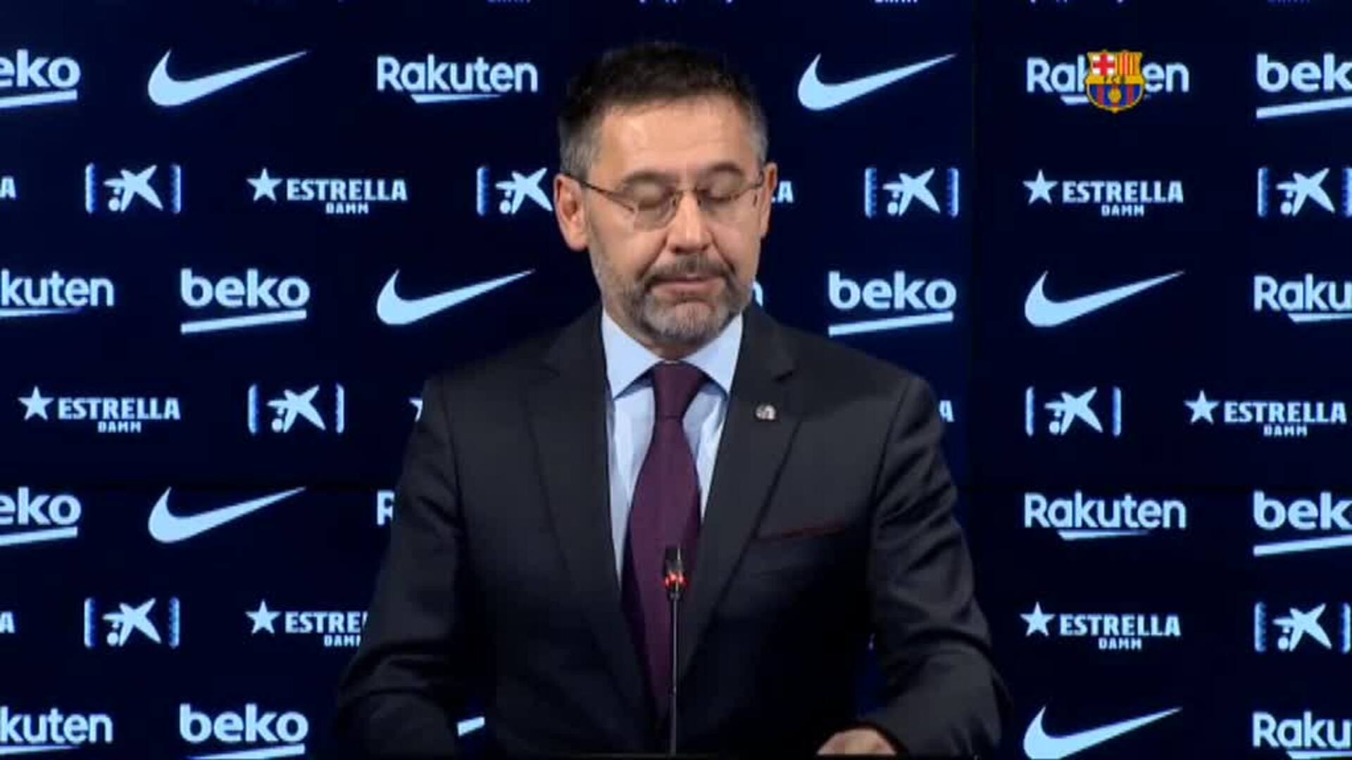 Bartomeu dimite