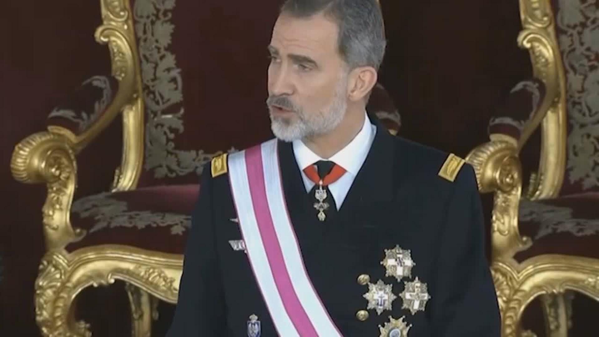 El Rey defiende la constitución en la celebración de la Pascua Militar