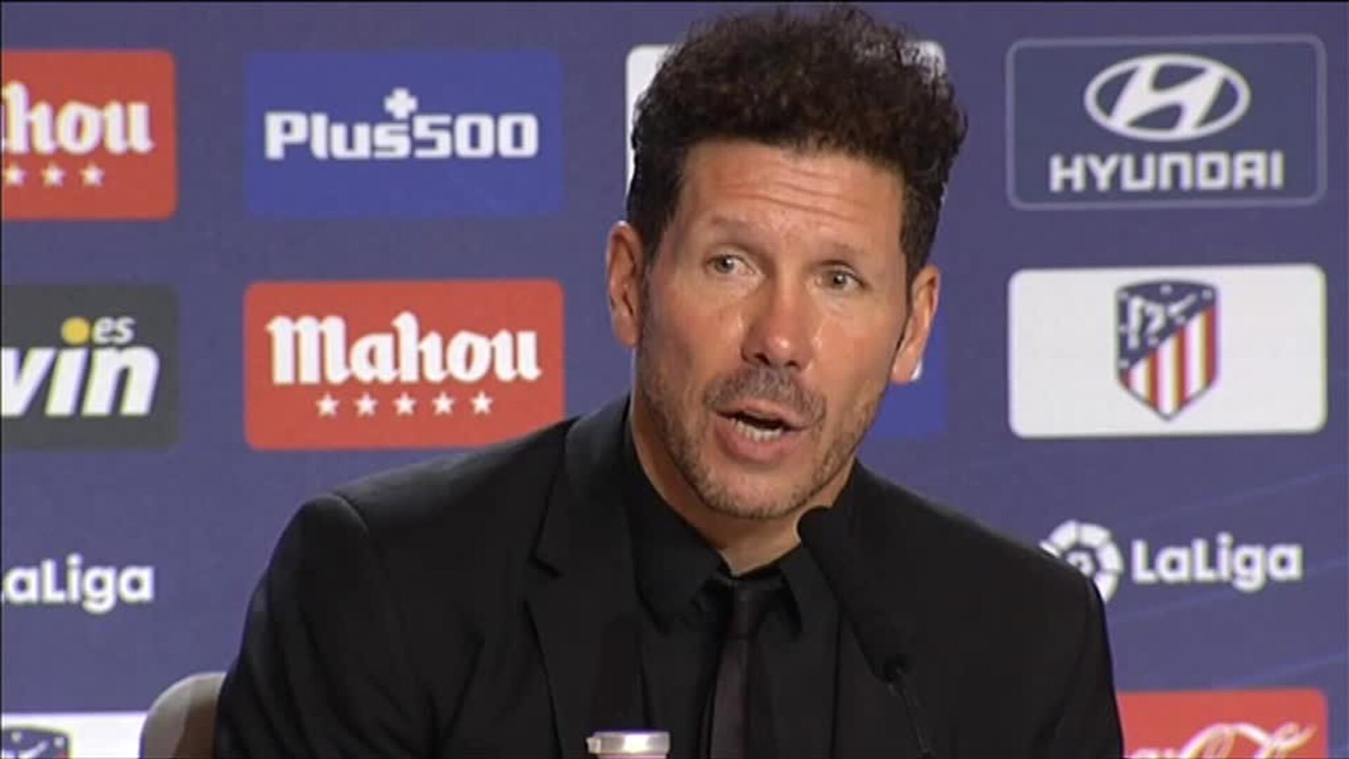 Simeone: &quot;Hay quien busca culpables y quien tiene ganas de trabajar, los segundos se llevarán bien conmigo&quot;