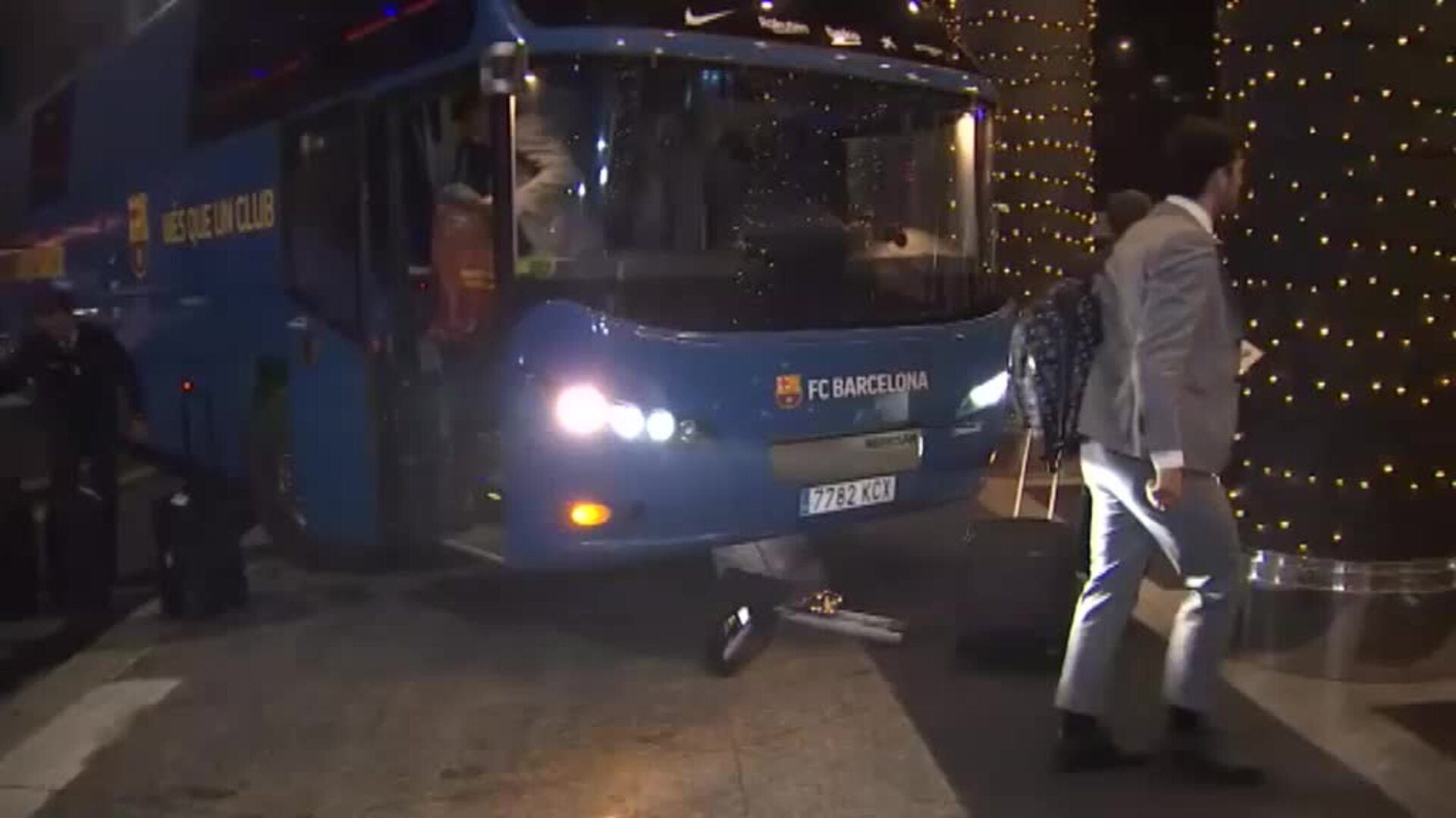 El Barça ya descansa en su hotel en Milán