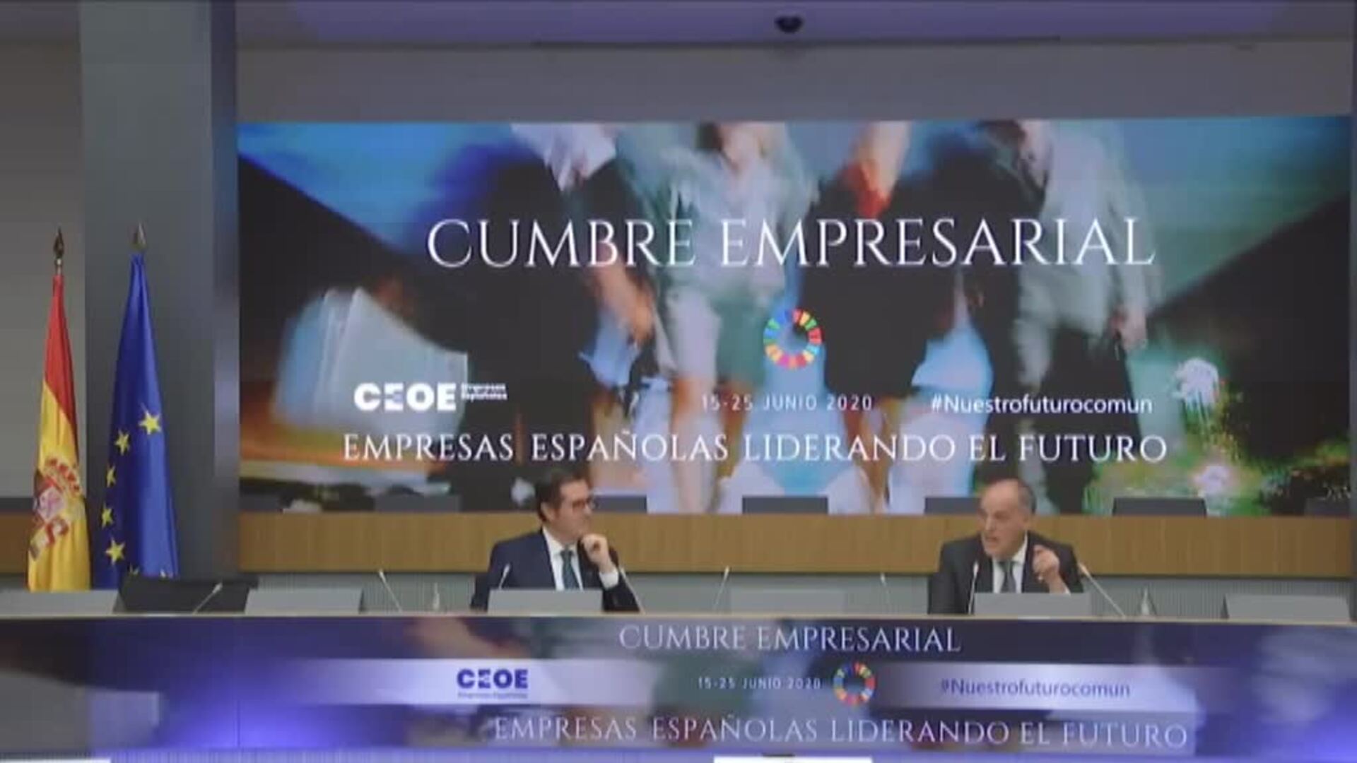 Tebas defiende la reforma laboral y advierte del peligro de subir impuestos