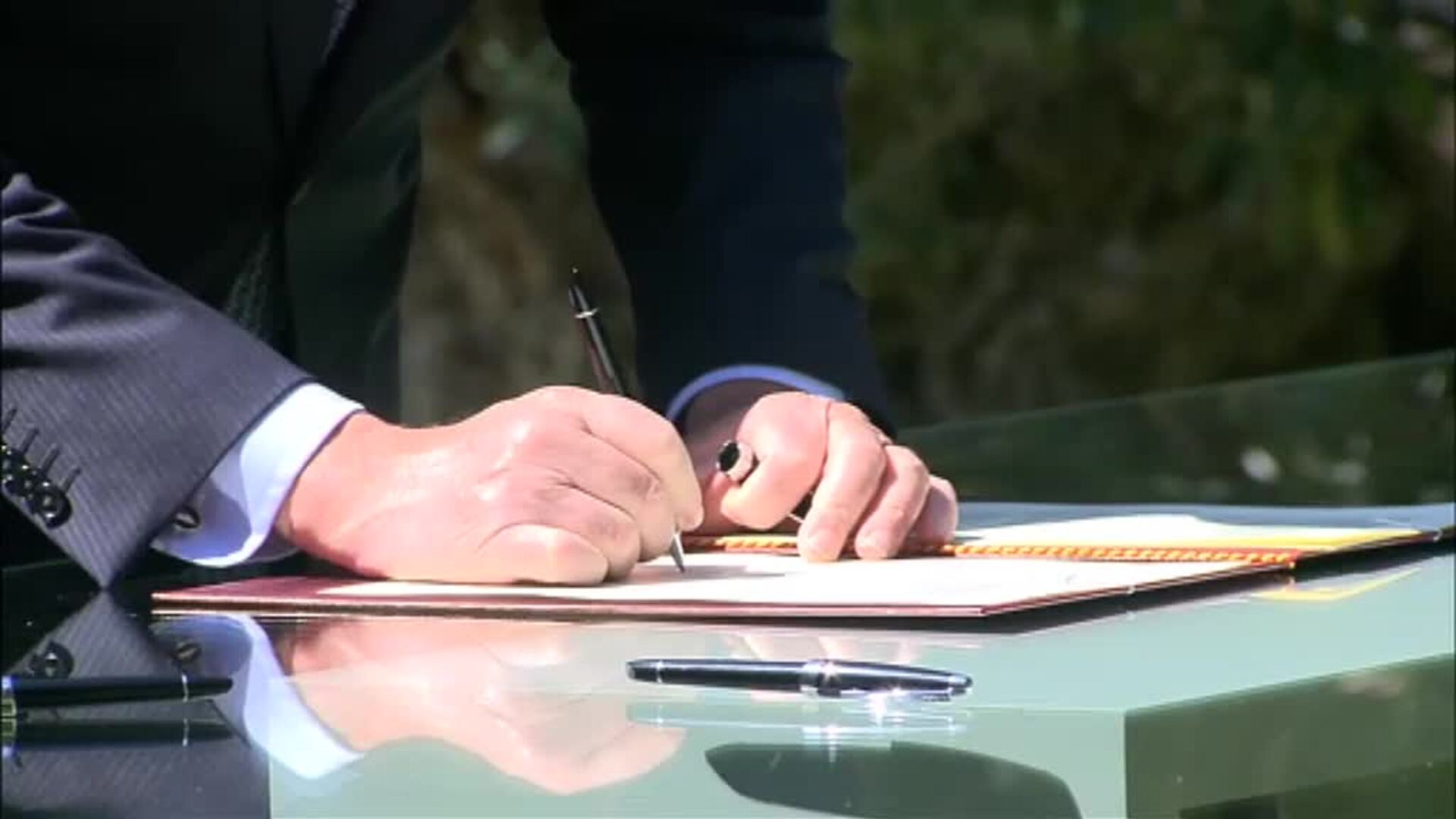 Gobierno y agentes sociales firman el acuerdo de reforma de pensiones