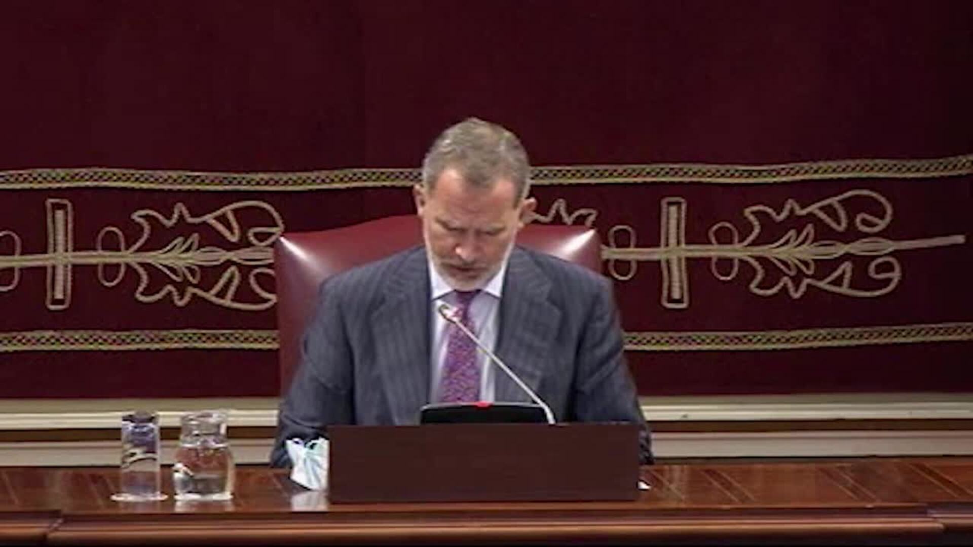 Felipe VI remarca su &quot;cercanía y afecto&quot; a La Palma