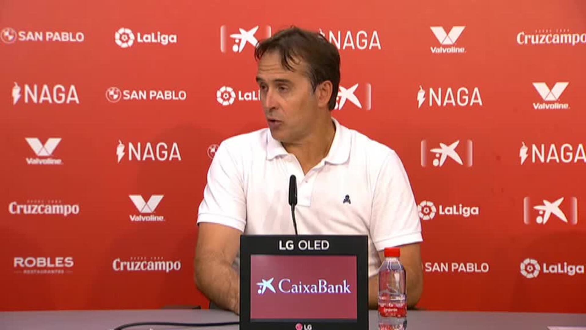 Lopetegui, orgulloso de la &quot;contundente&quot; victoria ante el Levante (5-3)