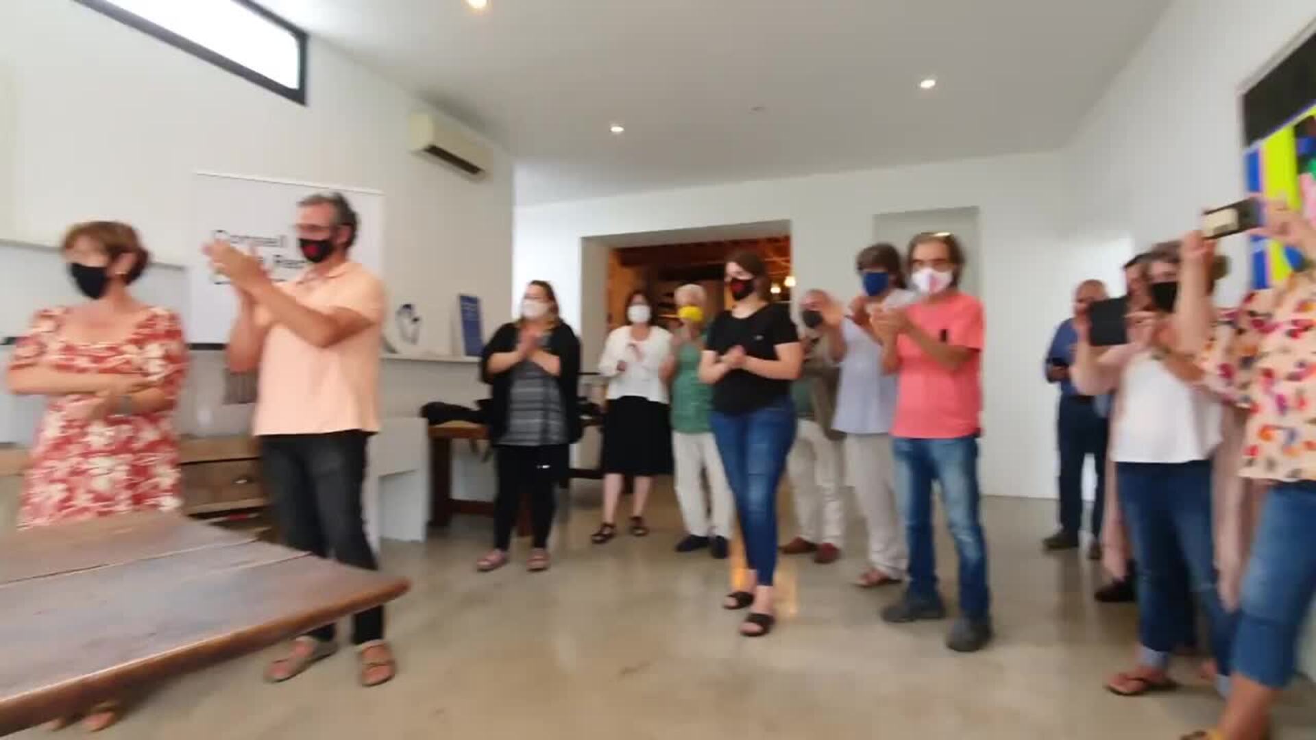 Puigdemont inaugura la nueva delegación del Consell per la República en Baleares