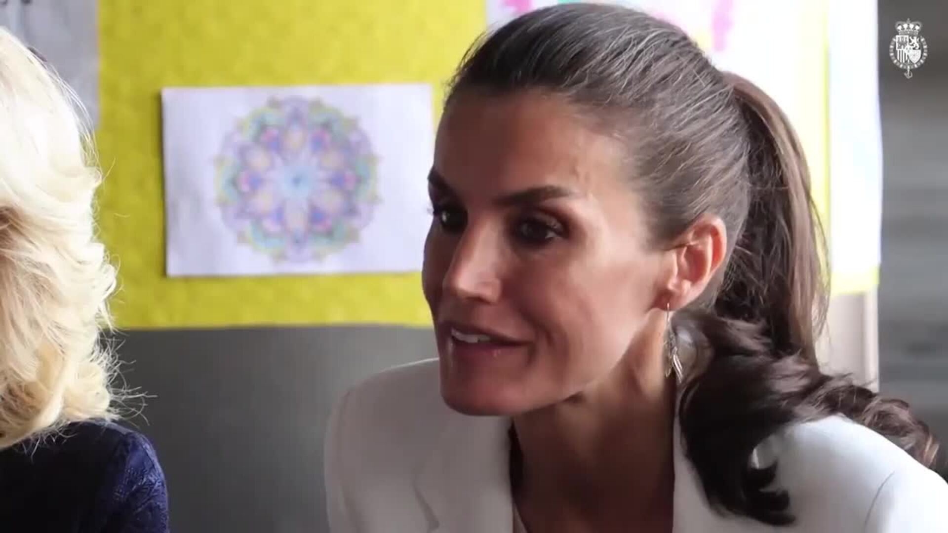 Doña Letizia y Jill Biden, cómplices durante su visita al Centro de Refugiados Ucranianos