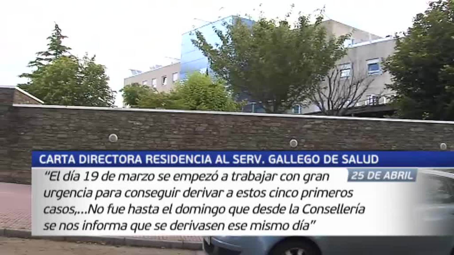 La directora de una residencia gallega culpa a la Xunta del elevado número de fallecidos