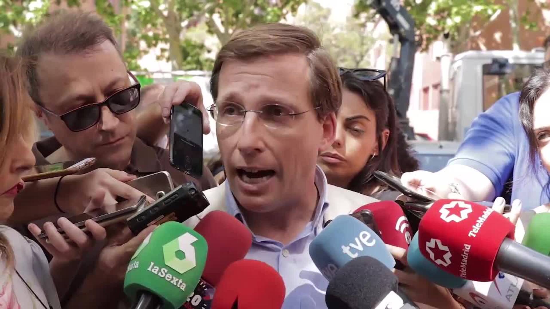 Almeida acata pero no comparte la decisión sobre Madrid Central