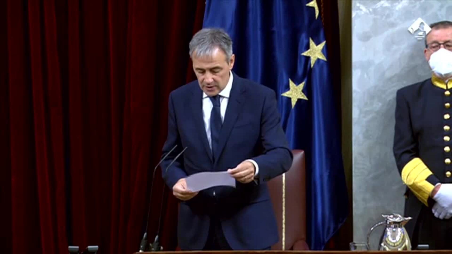 Caballero pide que todos los colectivos puedan acudir al homenaje en el Congreso