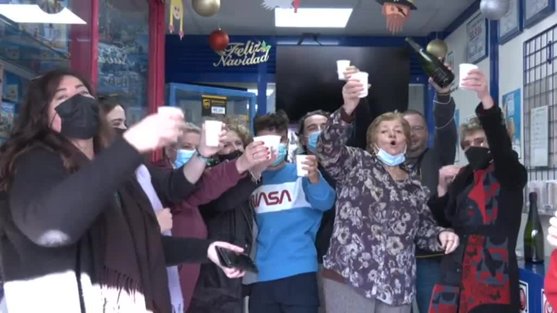 &quot;El Niño&quot; se queda íntegramente en Logroño y así reaccionan los afortunados