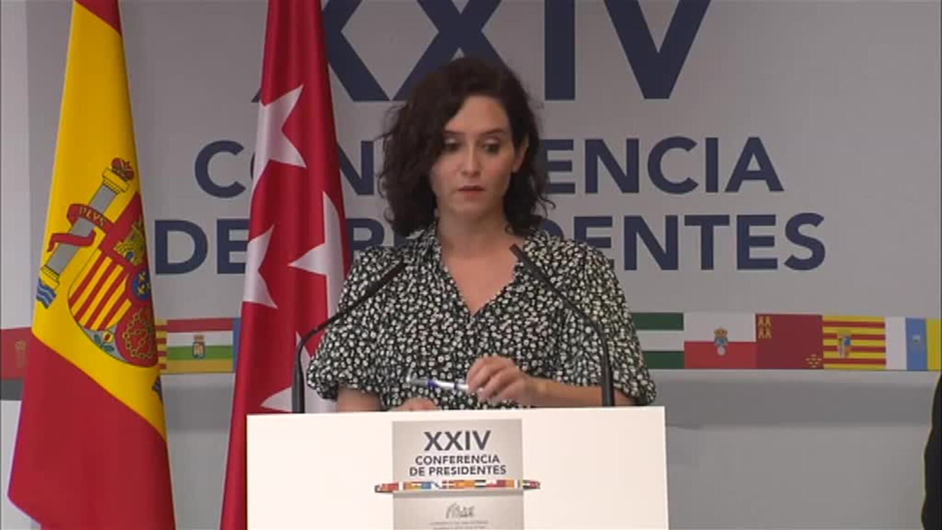 Ayuso acusa a Sánchez de &quot;operar&quot; contra Madrid y reclama autonomía fiscal