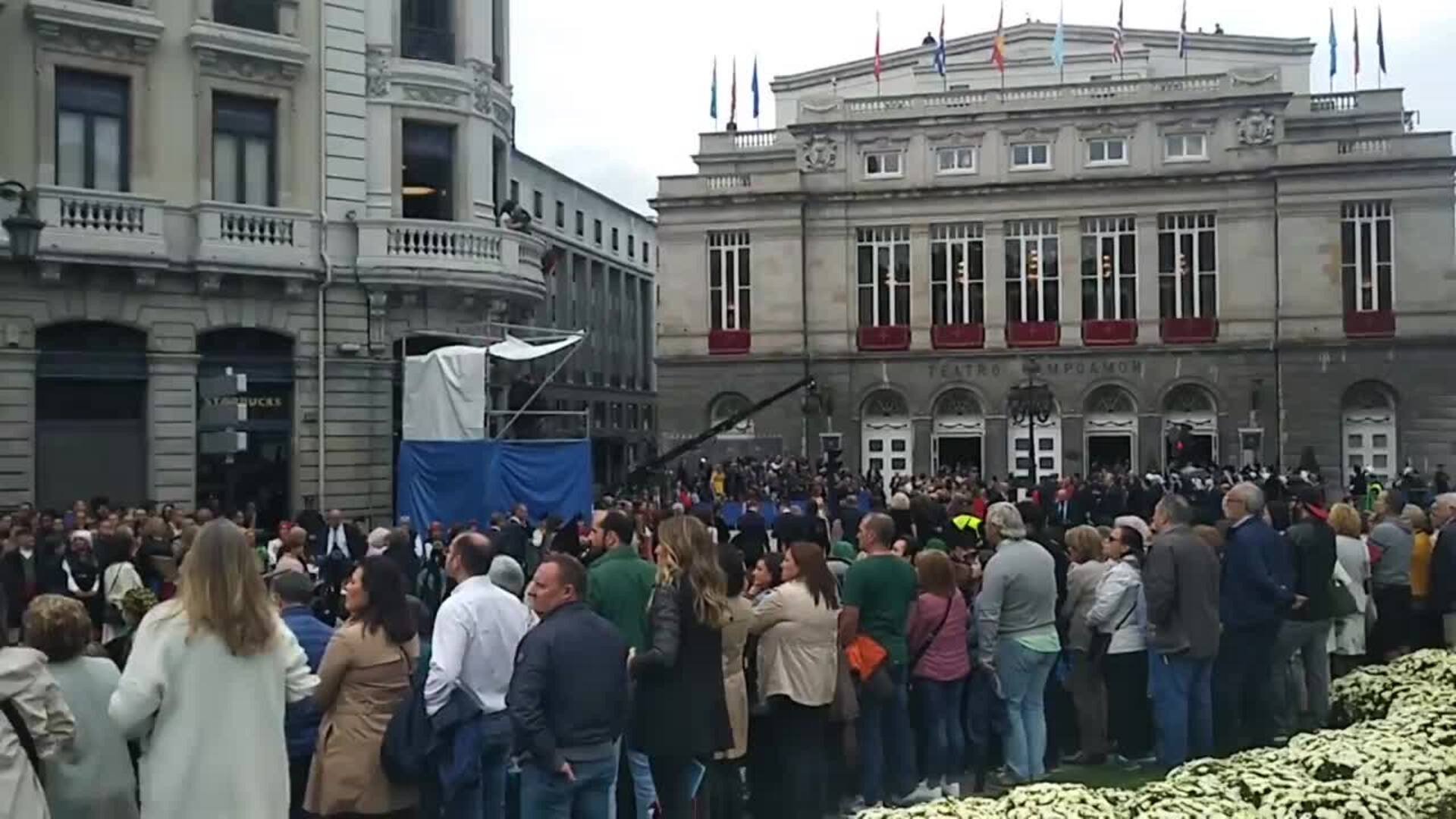 Llegada de los primeros invitados a los Premios Princesa
