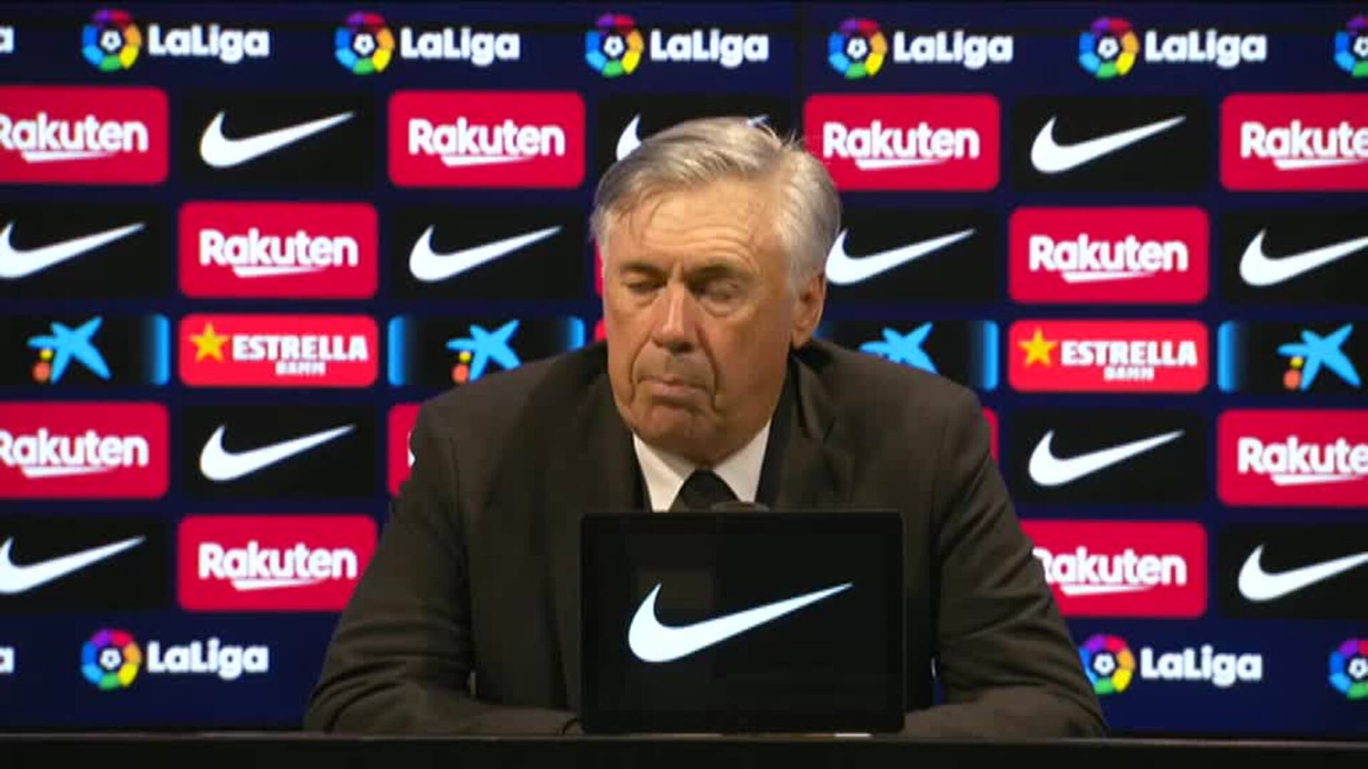 Ancelotti tras el Clásico: &quot;Ha sido un partido práctico e inteligente&quot;